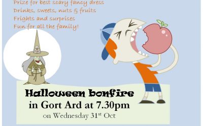 Halloween Bonfire for Families – Wed 31st Oct @ 7:30pm